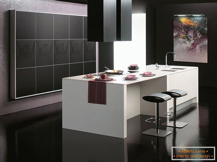 kitchen in minimalism style