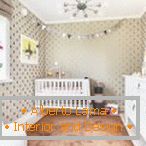 Bed in a nursery for children under 3 years old