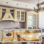 Kitchen interior with beautiful furniture