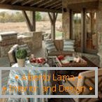 Design of verandas and terraces in a private house - 70