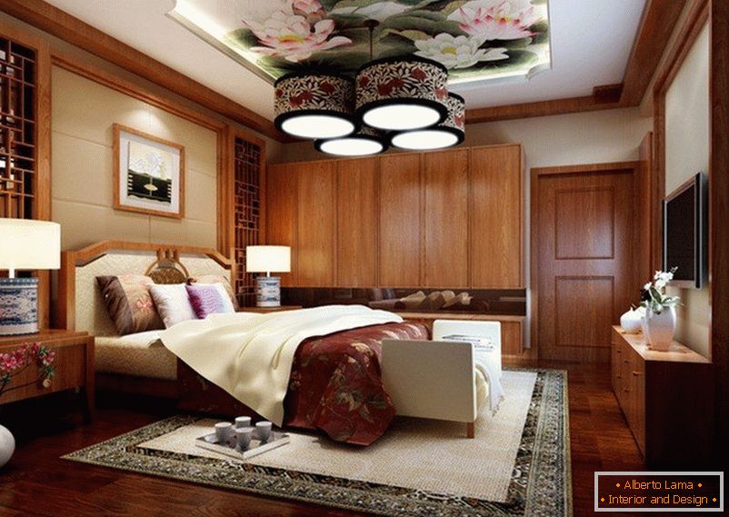 Luxury ceiling in oriental style