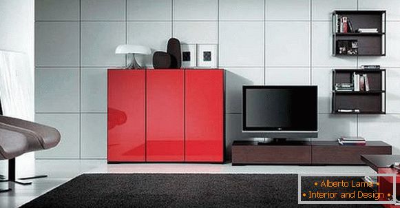 Modular furniture for the living room - trends in design for