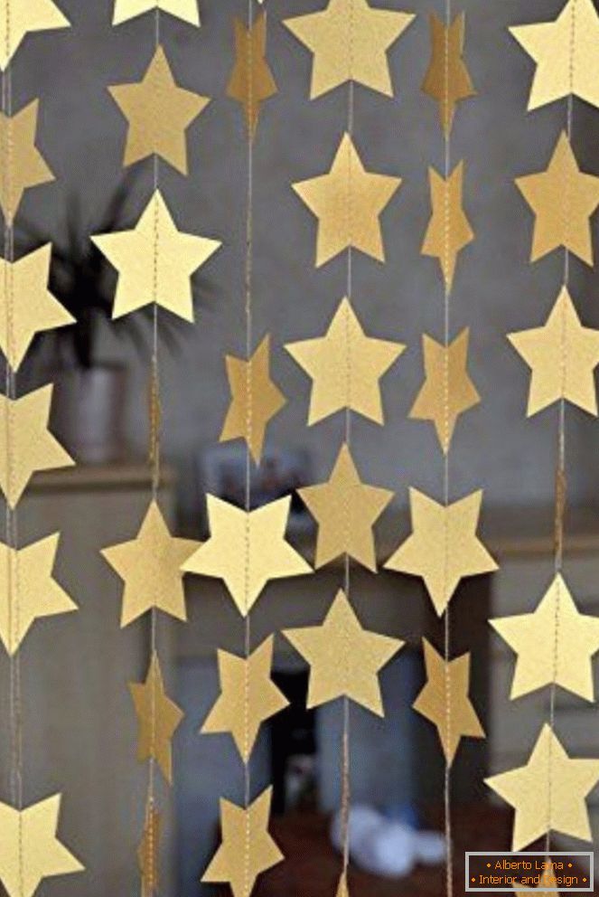 New year garlands with their own hands - 45 photos of