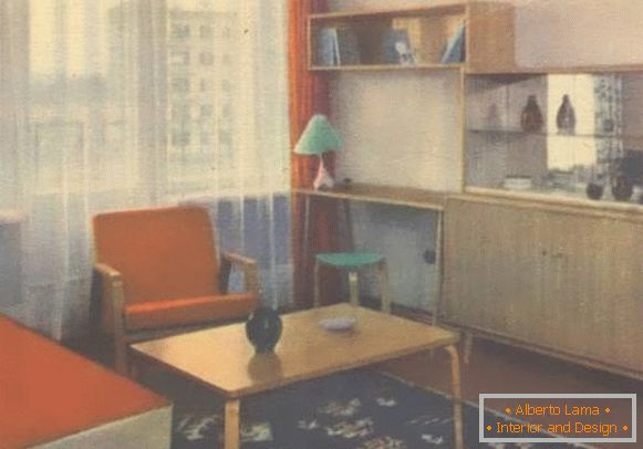 Soviet furnitureв стиле minimalism 50-60-х