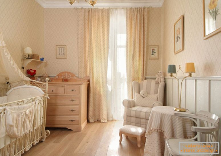 styles-in-the-interior-provence-in-the-nursery-room