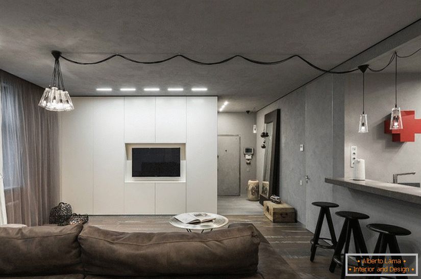 Interior design of an apartment in Moscow