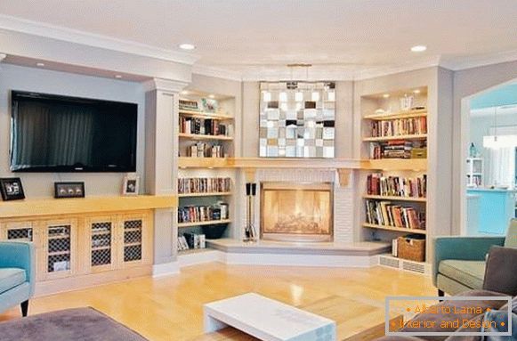 Top 10 ways to make an angle in the living room