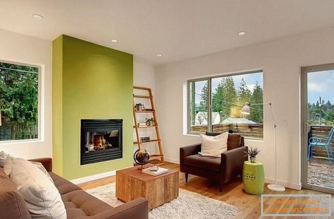 20 inspiring living rooms in green