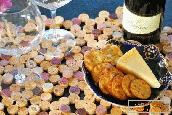 30+ beautiful home decoration made of wine corks