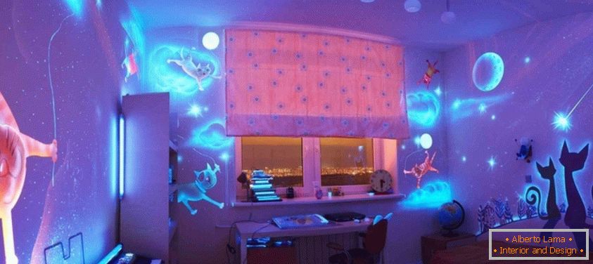 3d wallpaper in a modern interior