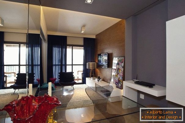 45 square meters of coziness and comfort - wonderful design