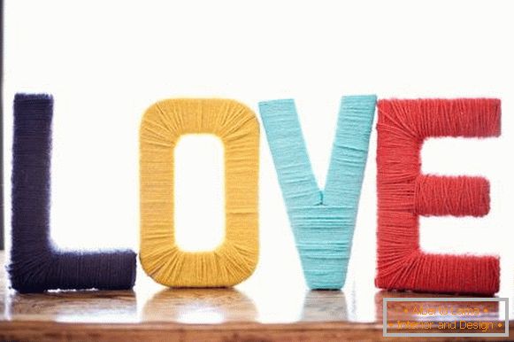 5 ideas for beautiful decor of threads