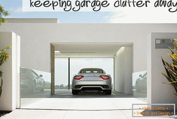 7 steps to the arrangement of the garage: we put in order