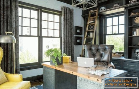 Accents of yellow in the interior - a new trend 2016