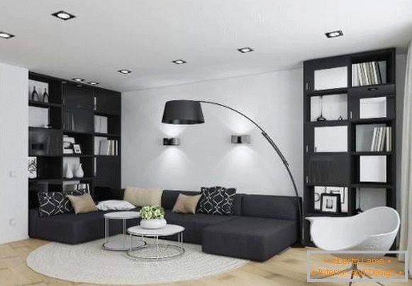 White carpet in the interior - 70 photos with interesting