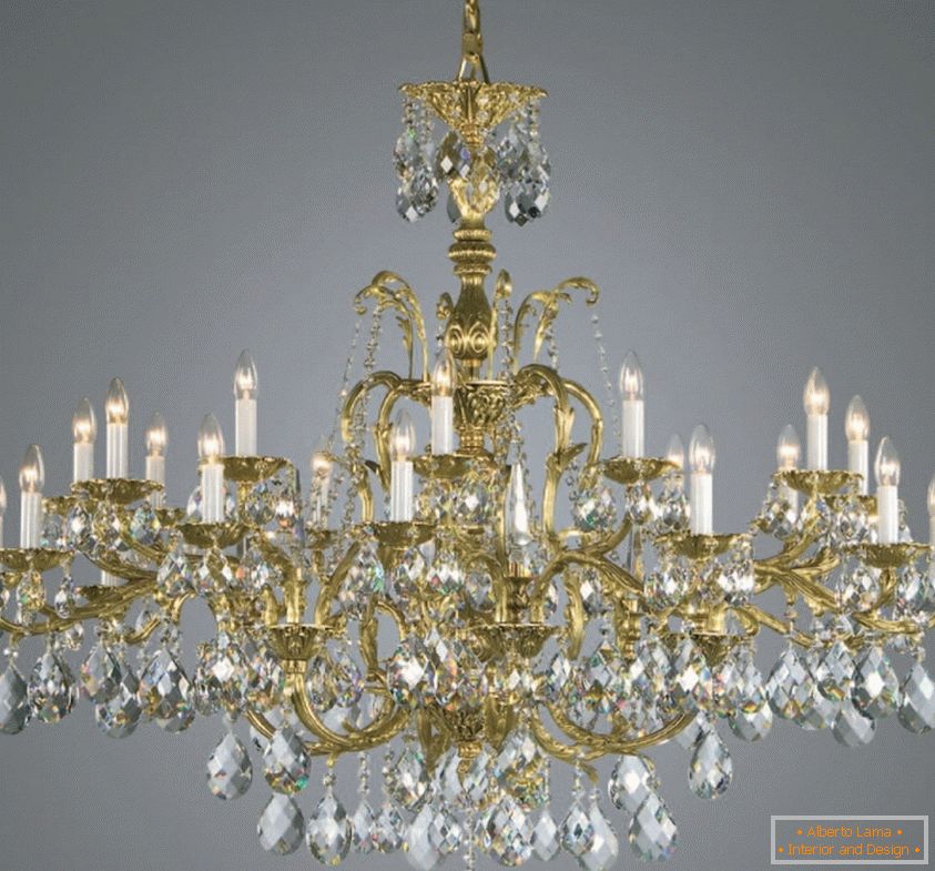 The royal grandeur of bronze chandeliers