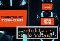 Man tablet: a brilliant advertising move from toshiba