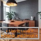 Black wallpapers in the interior +75 photo ideas