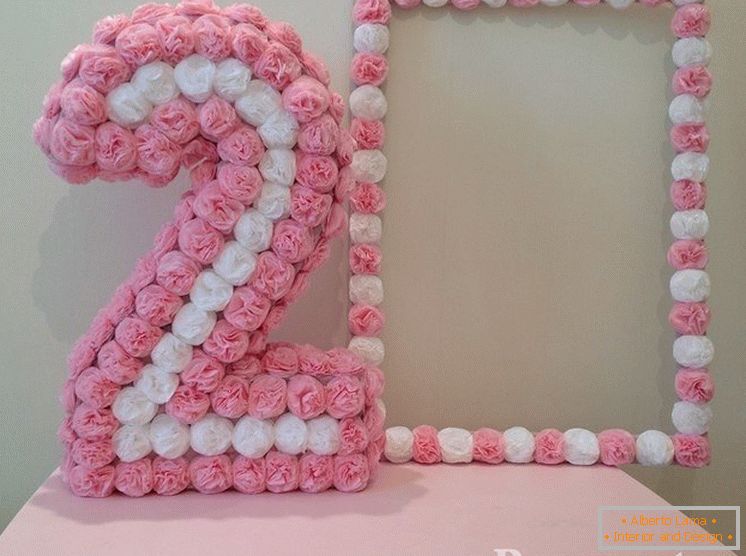 Figures for the birthday - examples and ways of decorating