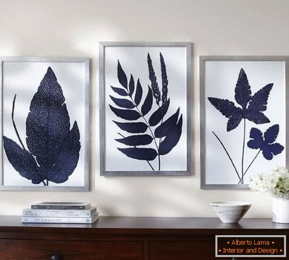 Indigo color in the interior - a new spring trend 2015