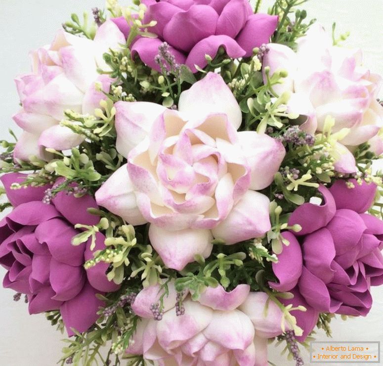 Flowers from polymer clay - a master class how to make their