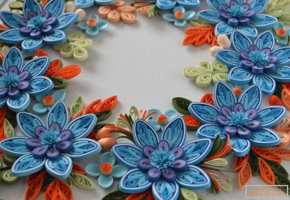 Paper decor: ideas and master classes