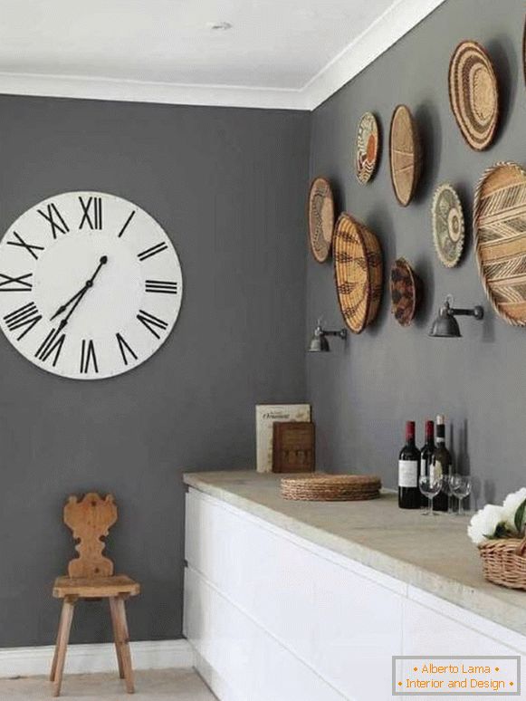 Wall decor: 30 ideas for the kitchen