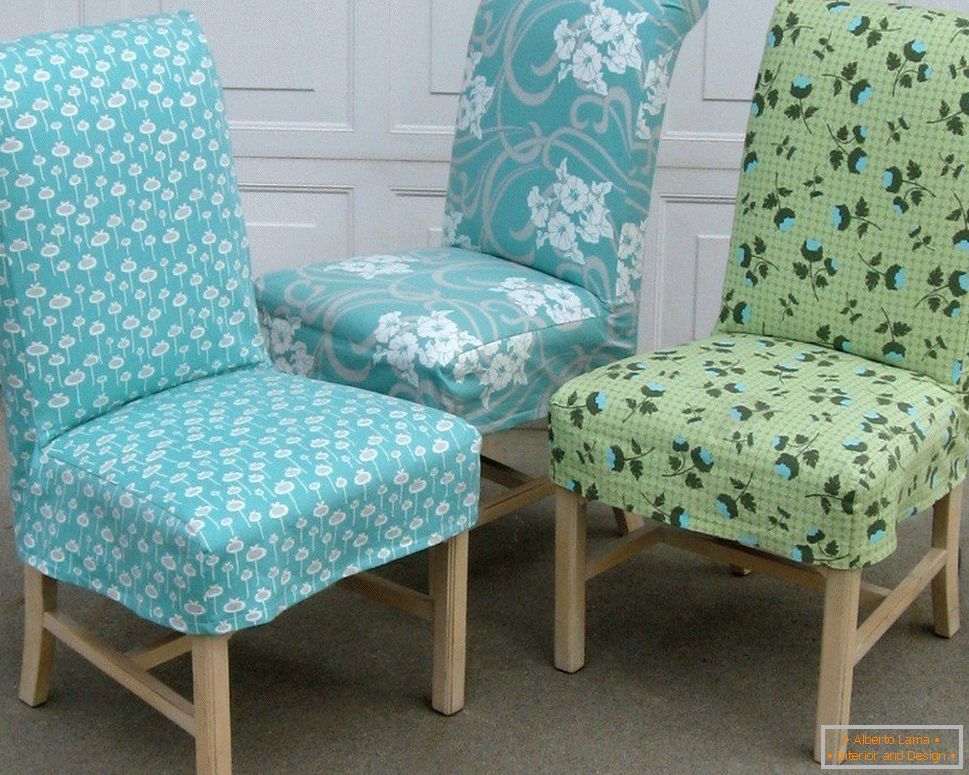 Decor chairs with their own hands - ways and examples