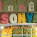 Ornamental letters for interior decoration +56 photo