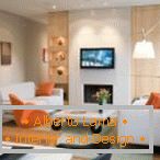 Decorative lamps in the interior +80 photo