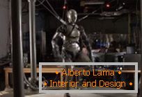 Demonstration of a realistic petman robot