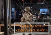 Demonstration of a realistic petman robot