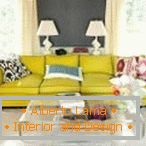 Sofas in the interior - examples of modern design
