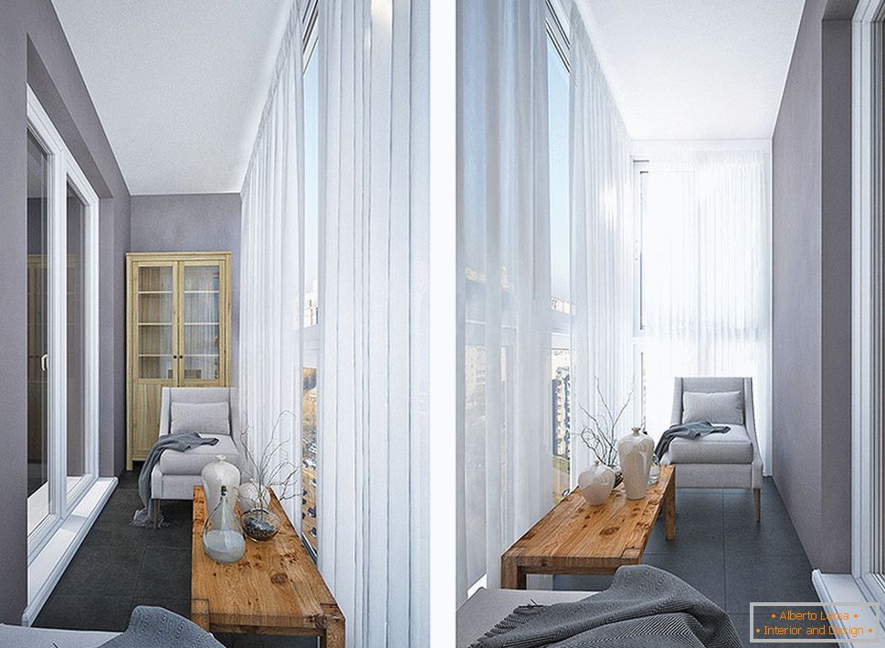 The design of the balcony, 135 photos of beautiful interiors