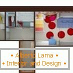 Design of a two-room apartment for a swing: 5 variants of