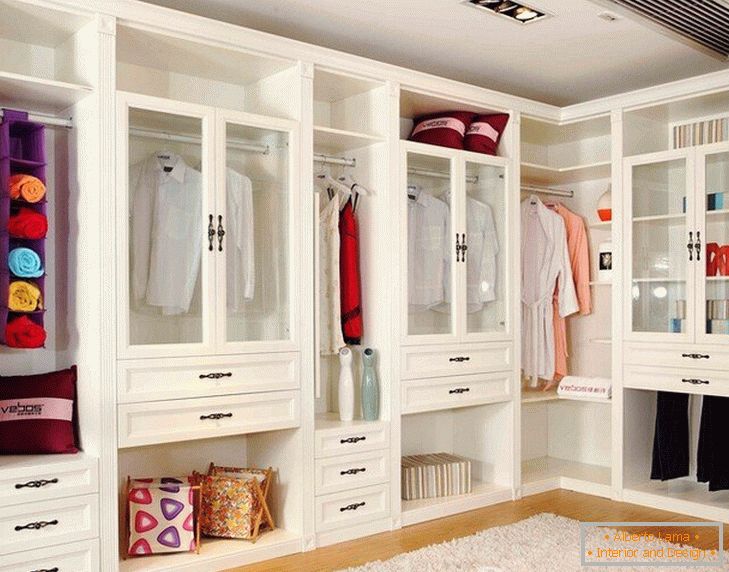 Design of the dressing room +30 photo examples