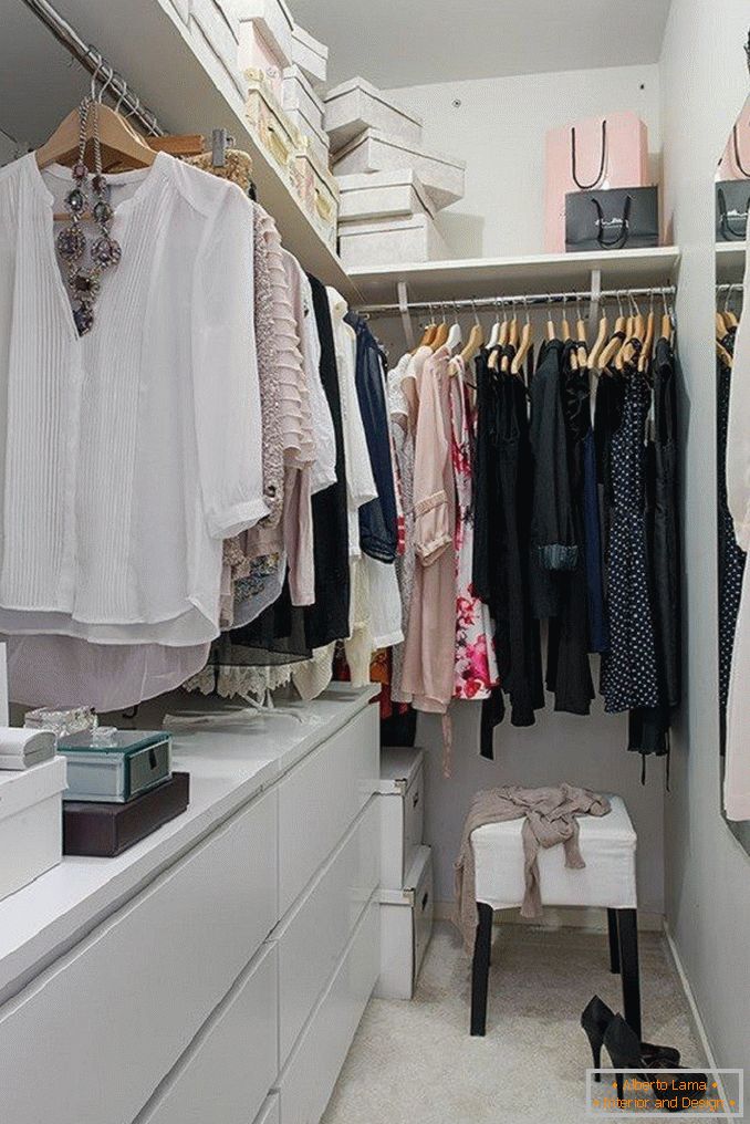 Design of the dressing room +30 photo examples