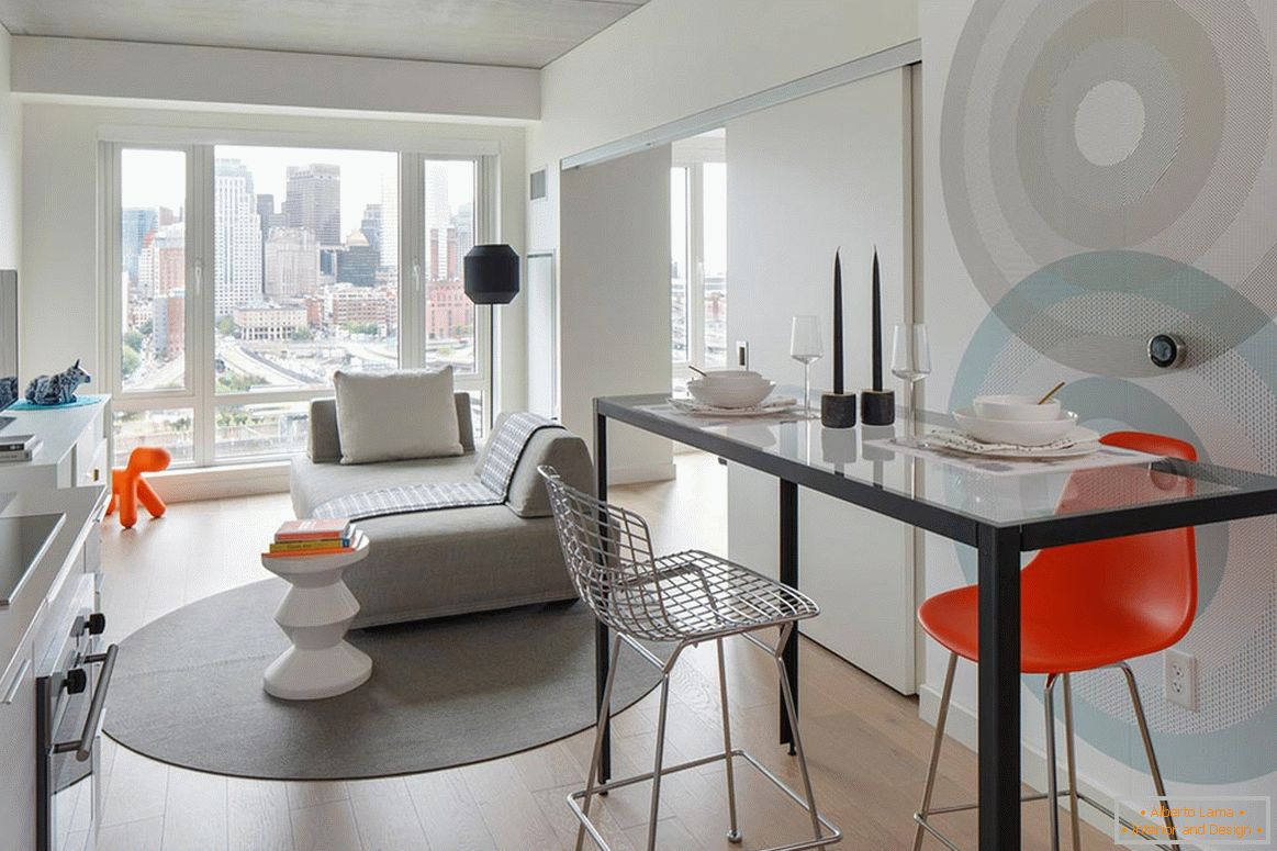 Interior design of a small apartment: innovative ideas of