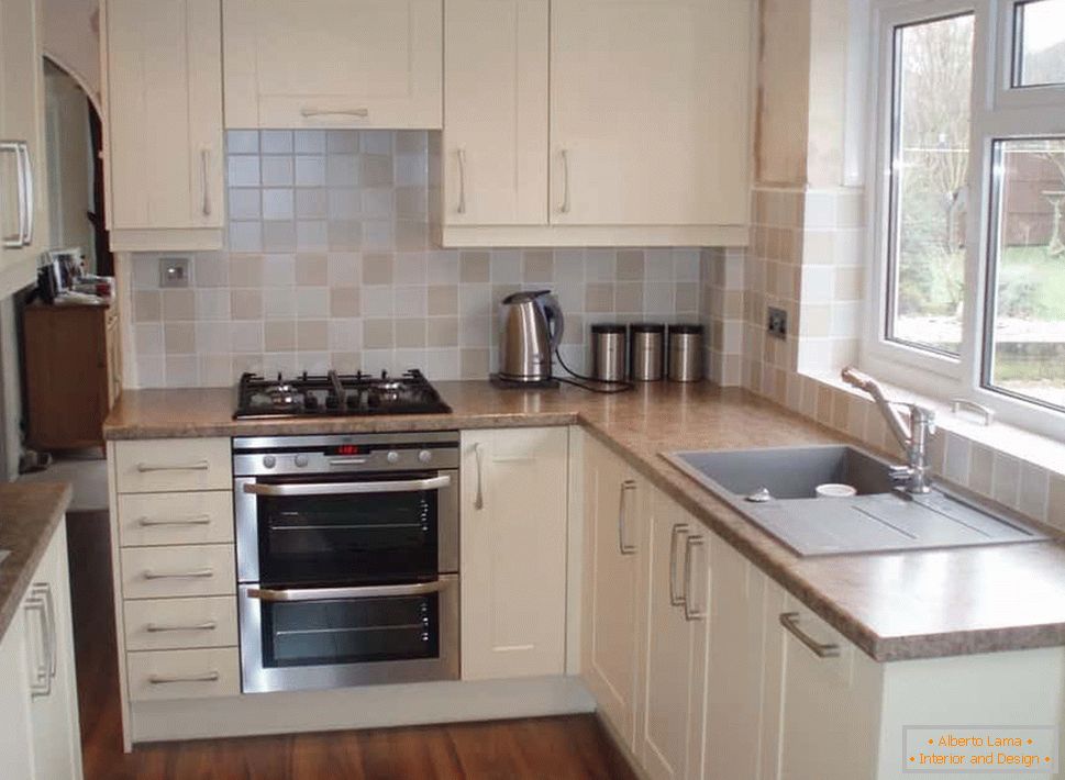 Kitchen design 6 sq. m: interior (+30 photos)