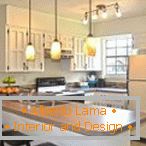 Kitchen design with a bar counter - 80 photos of ideas