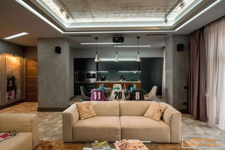 Apartment design in 2017 - modern interior design options