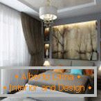 The design of the apartment is 60 square meters. m -