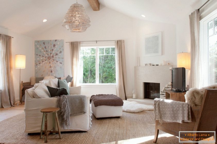 Design of apartments in the style of provence