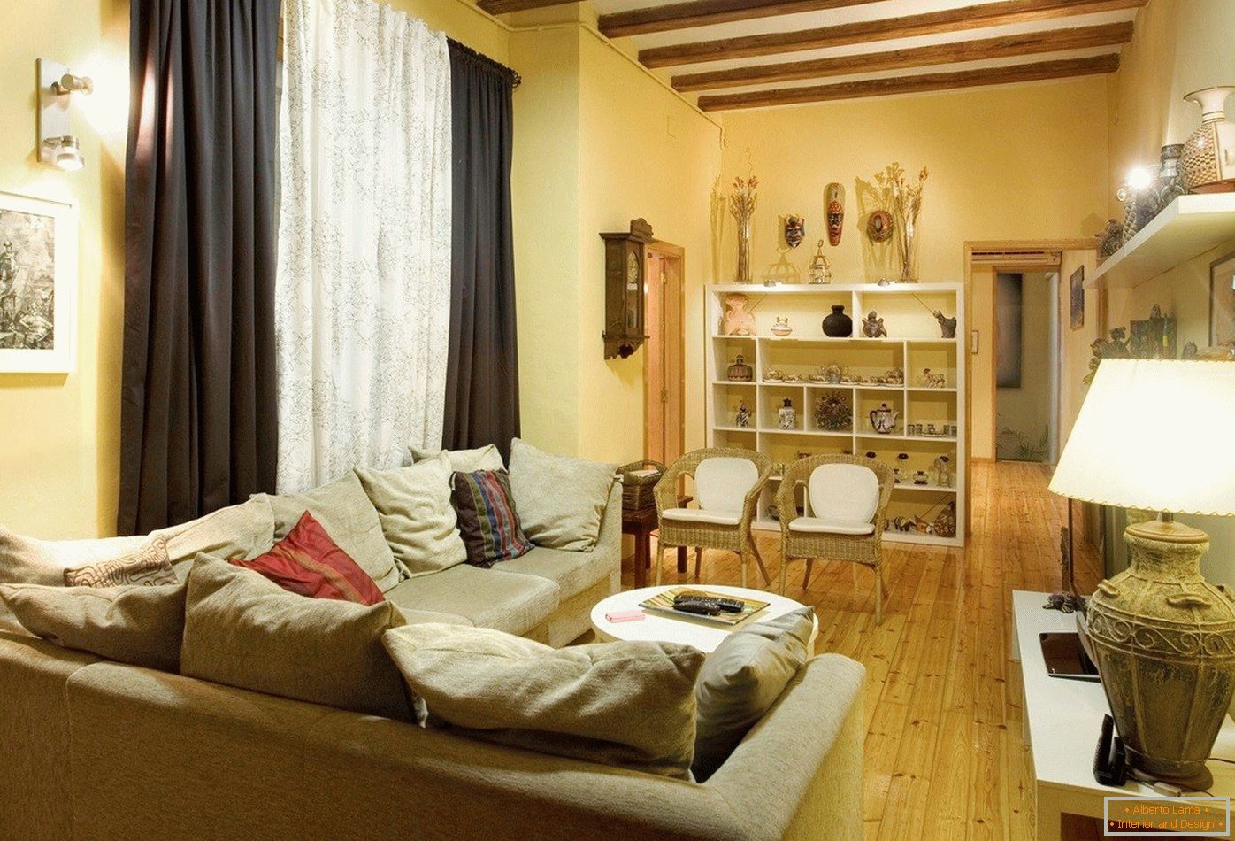 Design of a small living room - interior ideas