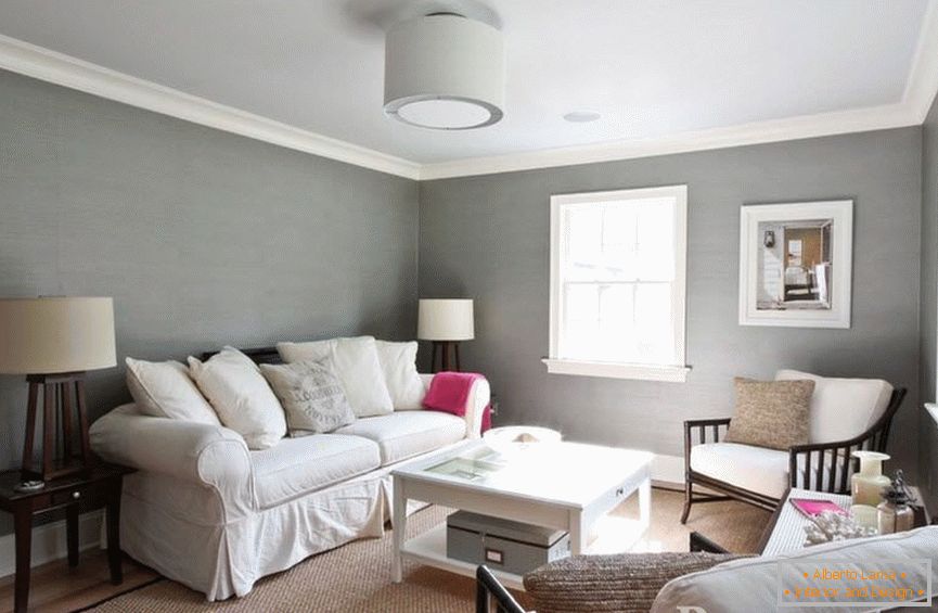Design of a small living room - interior ideas
