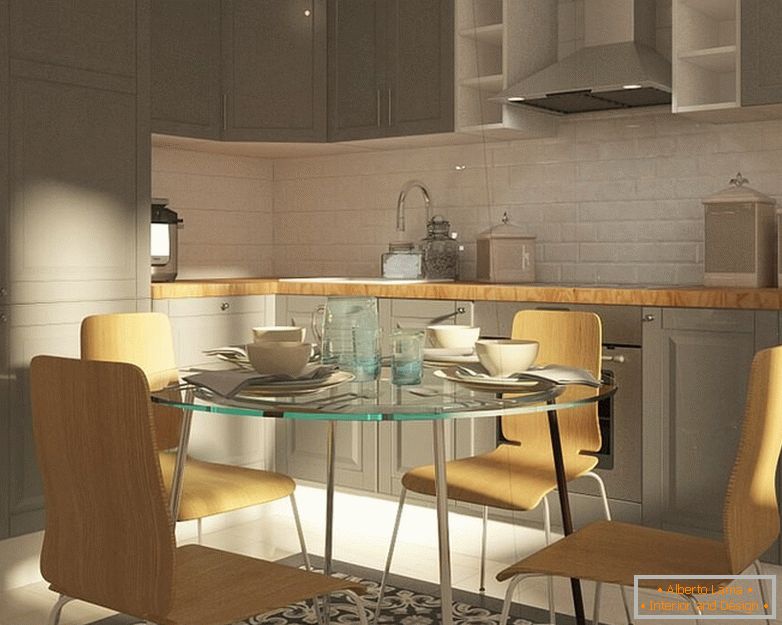 Design of a standard one-room apartment of 38 sq m