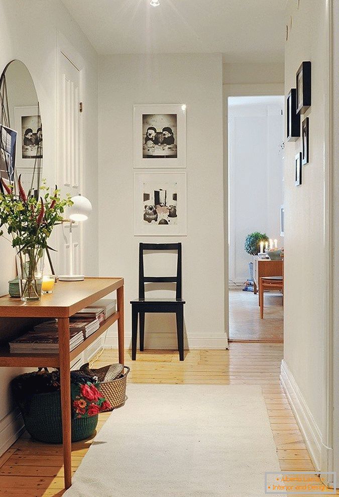 Design of the hallway - 30 interior design ideas