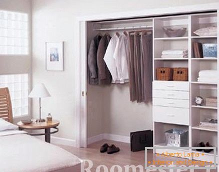 Bedroom design with dressing room- embodiments