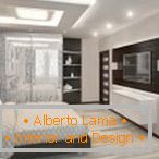 Design of a bedroom in the style of high-tech +75 photo