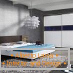 Design of a bedroom in the style of high-tech +75 photo